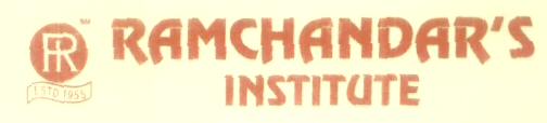 Ramchandar-s Institue (label) Device mark 1628123 Trademark
