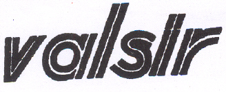 Valsir (label) Device mark 1598676 Trademark