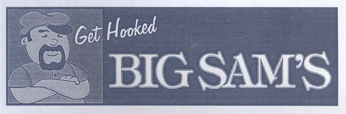 Get Hooked Big Sam"s (device) Device mark 1738487 Trademark