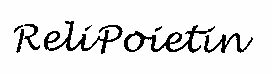 Relipoietin (special Form Writing) Device mark 1533638 Trademark