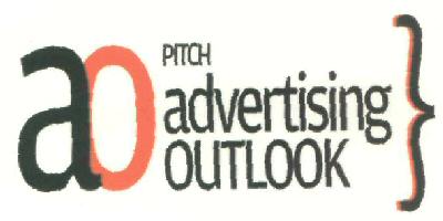 Ao Pitch Advertising Outlook (label) Device mark 2805682 Trademark