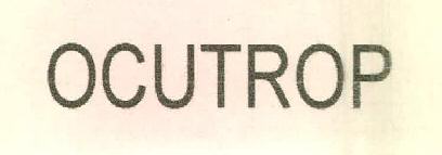 Ocutrop Device mark 2545774 Trademark
