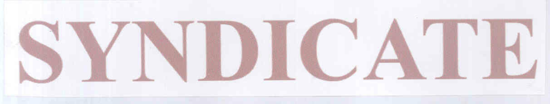 Syndicate Device mark 1611693 Trademark