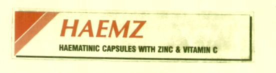 Haemz (label) Device mark 877707 Trademark
