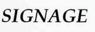 Signage Device mark 2715127 Trademark