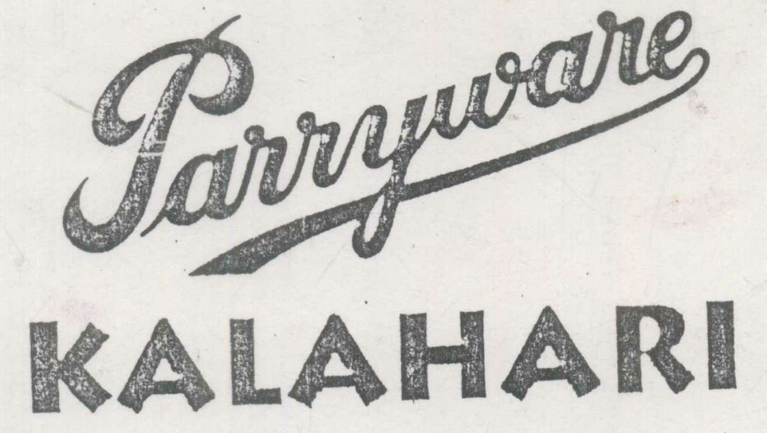 Parryware Kalahari Device mark 832503 Trademark