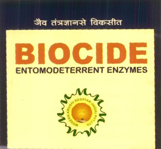 Biocide (label) Device mark 1633242 Trademark