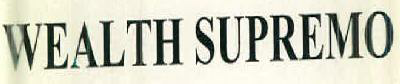 Wealth Supremo Device mark 2582379 Trademark