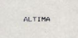 Altima Device mark 811174 Trademark
