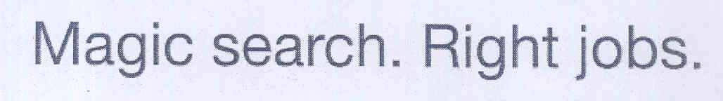 Magic Search. Right Jobs Device mark 1613974 Trademark