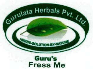 Guru's Fress Me Gurulata Herbals Pvt. Ltd.(device Of Leaf) Device mark 2386279 Trademark