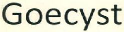 Goecyst Device mark 2808141 Trademark