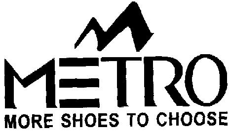 Metro More Shoes To Choose Device mark 1090660 Trademark