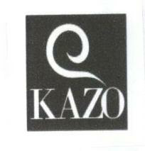 Kazo (label) Device mark 1561896 Trademark
