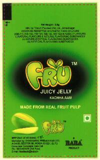 Fru Juicy Jelly Kachha Aam Device mark 2973782 Trademark
