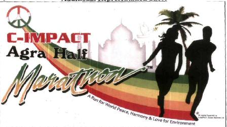 C-impact Agra Half Marathon (logo) Device mark 2068138 Trademark