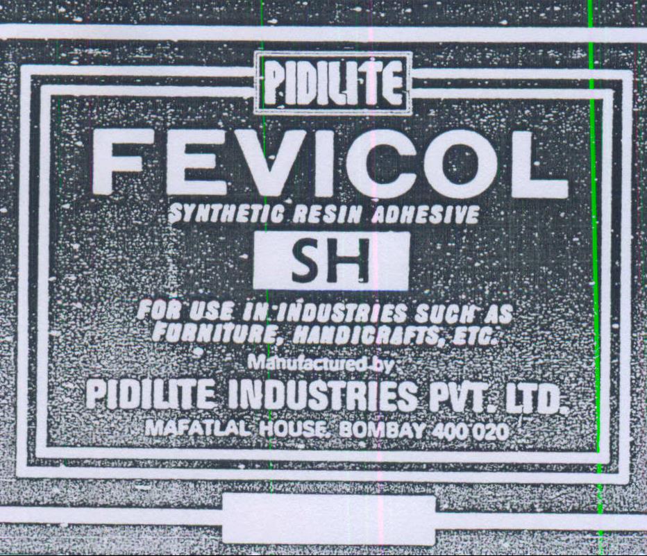 Pidilite Fevicol Sh Device mark 311982 Trademark