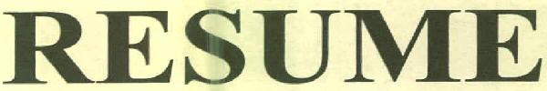 Resume Device mark 2707731 Trademark