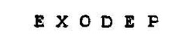 Exodep Device mark 814725 Trademark