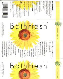 Bathfresh (label) Device mark 1514126 Trademark