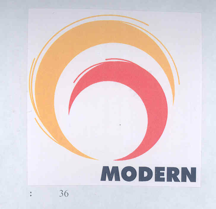 Modern (label) Device mark 1701759 Trademark