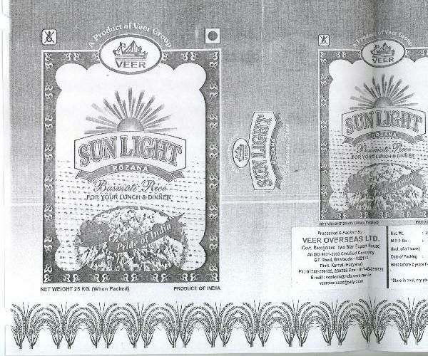 Sunlight (label) Device mark 1562792 Trademark