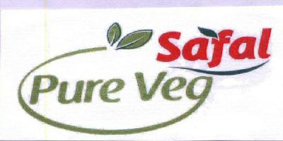 Safal Pure Veg With Label. Device mark 1629952 Trademark