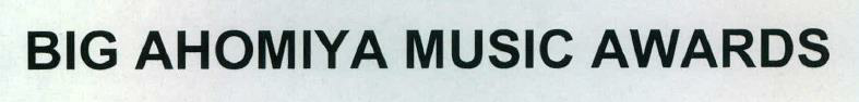 Big Ahomiya Music Awards Device mark 2280891 Trademark