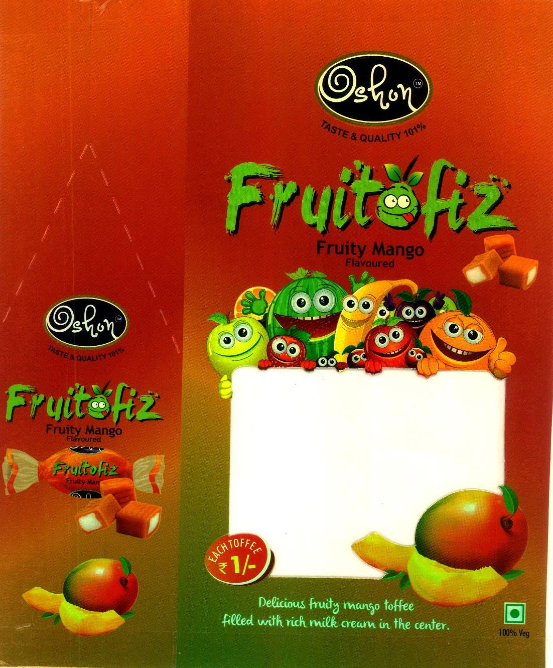 Fruitofiz Fruity Mango Device mark 2813711 Trademark