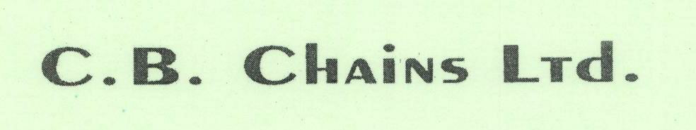 C.b. Chains Ltd. Device mark 1533971 Trademark