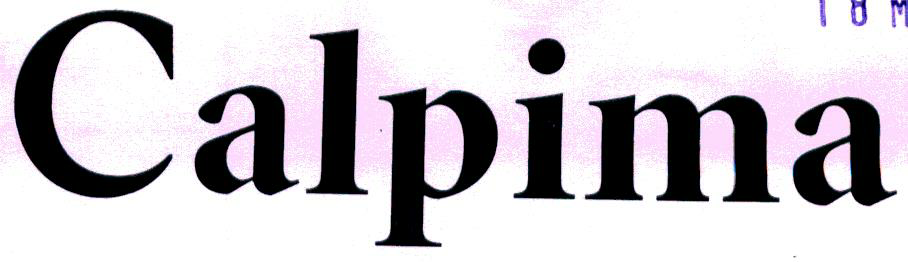 Calpima Device mark 1937975 Trademark