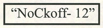 "nockoff- 12" Device mark 2299585 Trademark