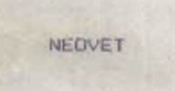 Neovet Device mark 811123 Trademark