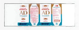 Sunny's Ad Vitamin Baby Oil (label) Device mark 2707358 Trademark