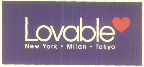 Lovable (label) Device mark 1622109 Trademark