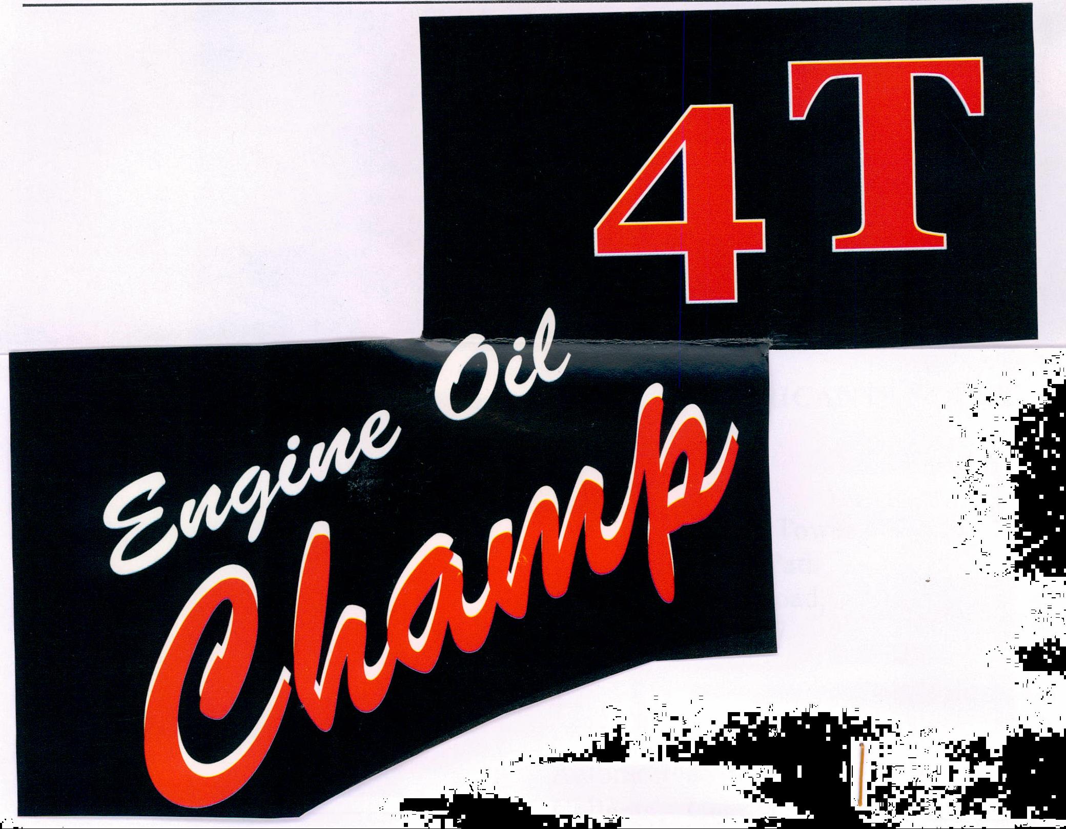 4t Engine Oil Champ Device mark 2066936 Trademark