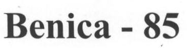 Benica - 85 (device) Device mark 1638204 Trademark