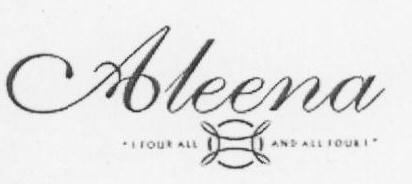 Aleena (special Form Of Writing) Device mark 1588352 Trademark