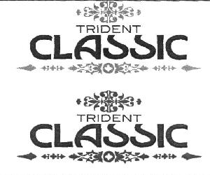 Trident Classic (label) Device mark 2688790 Trademark