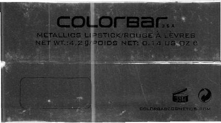 Colorbar Usa (label) Device mark 2181187 Trademark