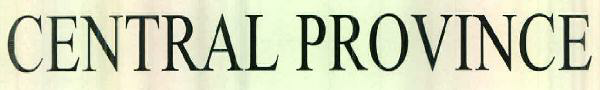 Central Province Device mark 2536785 Trademark