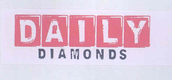 Daily Diamonds (label) Device mark 1698772 Trademark