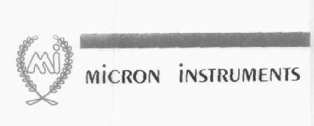 Micron Instruments Device mark 1838778 Trademark