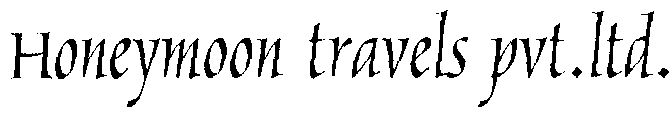 Honeymoon Travels Pvt. Ltd. Device mark 1479762 Trademark