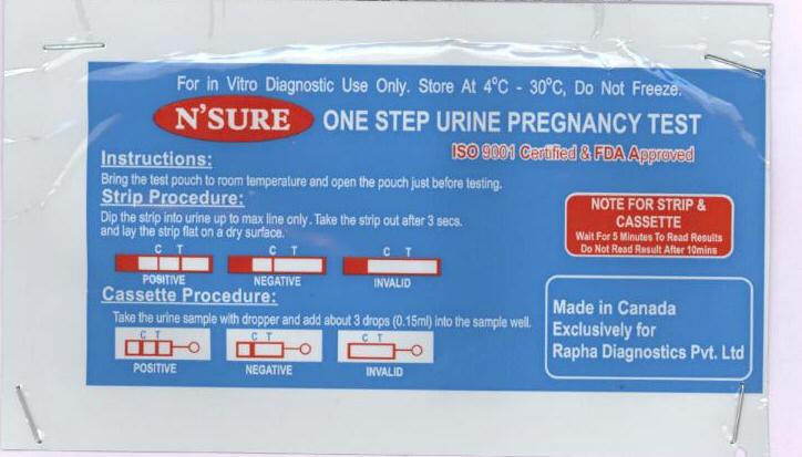 N'sure (label) Device mark 1643580 Trademark