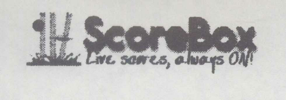 Scorebox Device mark 1005095 Trademark