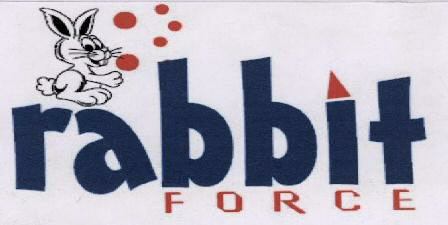 Rabbit Force With Label Device mark 1671075 Trademark