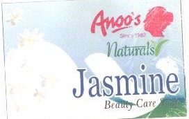 Anoo"s Naturals Jasmine Device mark 1699152 Trademark