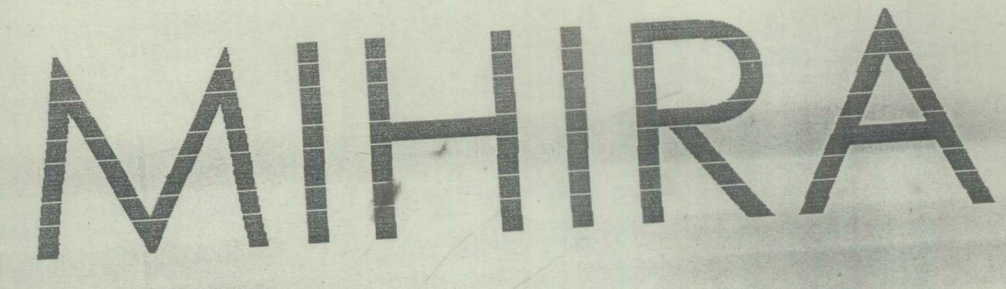 Mihira (device) Device mark 1170590 Trademark