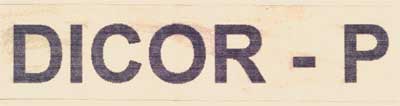 Dicor - P Device mark 1162988 Trademark